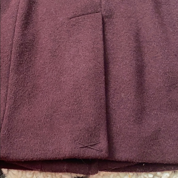 wool pea coat - Picture 7 of 7